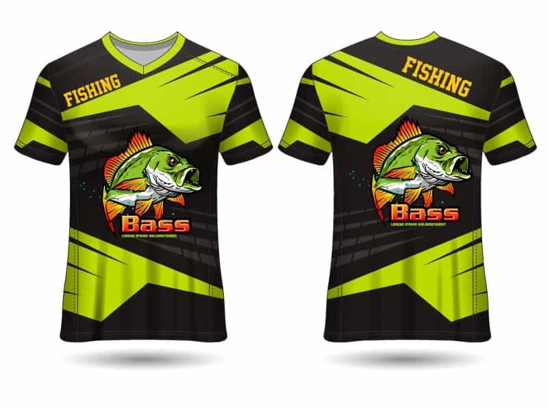 Affordable Wholesale custom made tournament fishing shirt with sublimation  printing For Smooth Fishing 