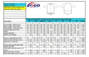 cycling jersey size spec (1)